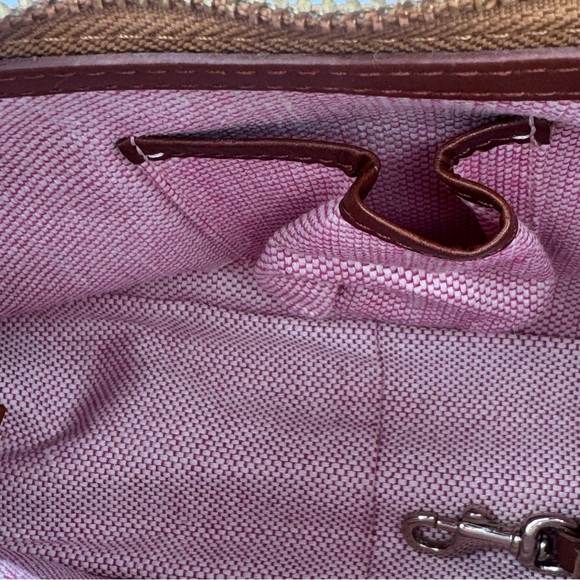 Dooney & Bourke 1975 Anniversary Collection Small East West Hobo Handbag Taupe - Picture 11 of 13